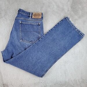 Guide Gear Denim Jeans Mens 38x32 Field Tested Straight Leg Blue Workwear Pants